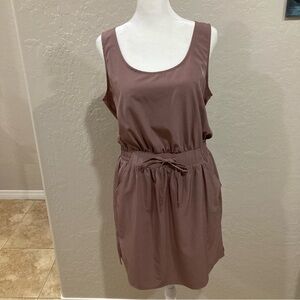 CALIA by Carrie Underwood Sleeveless Scoop Neck Mauve Activewear Dress Size M